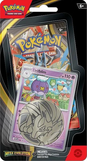 Pokemon Mega Evolution Checklane Blister Pack