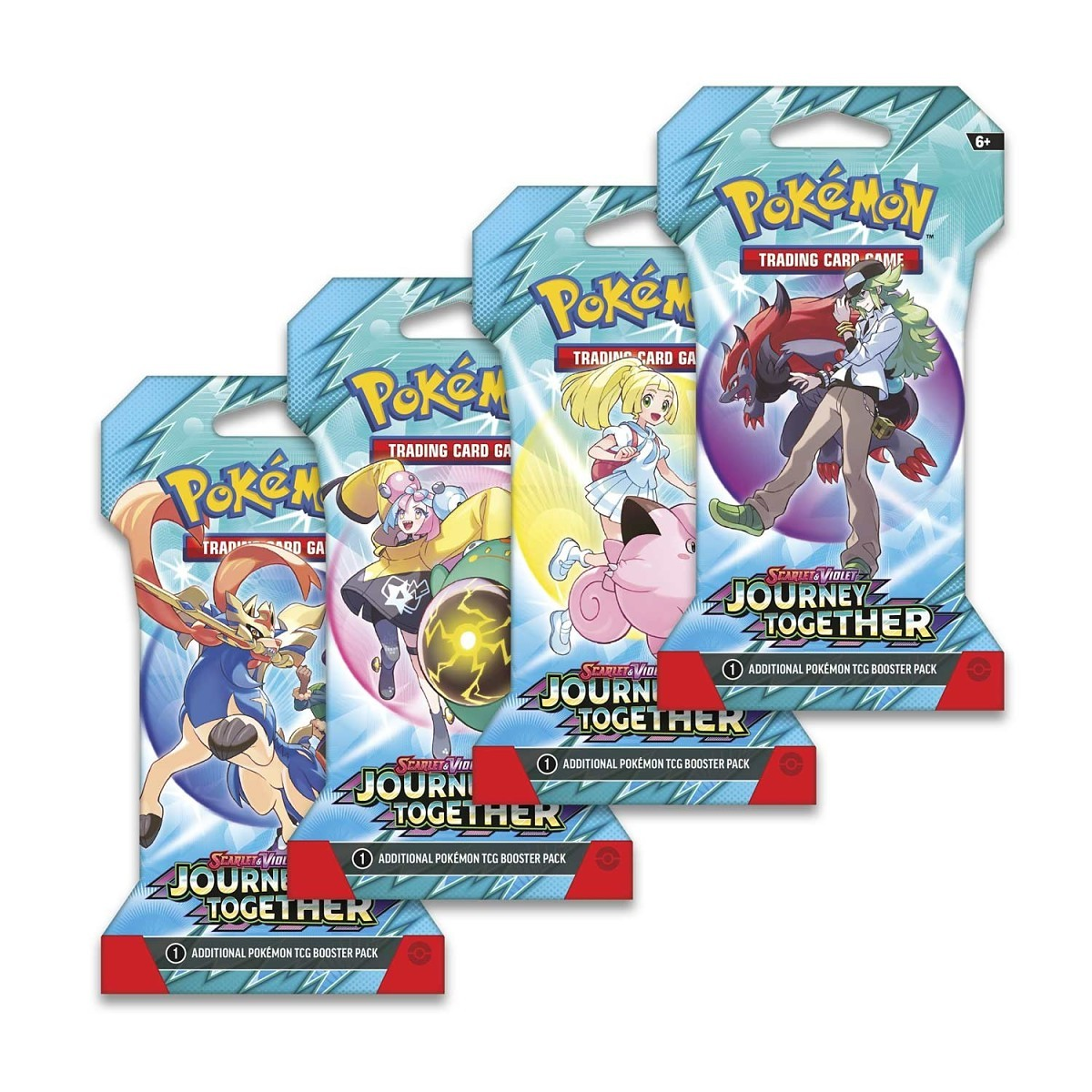 Pokémon TCG: Scarlet & Violet-Journey Together Sleeved Booster Pack