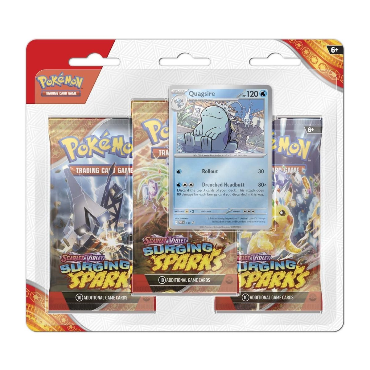 Scarlet & Violet-Surging Sparks 3 Booster Packs
