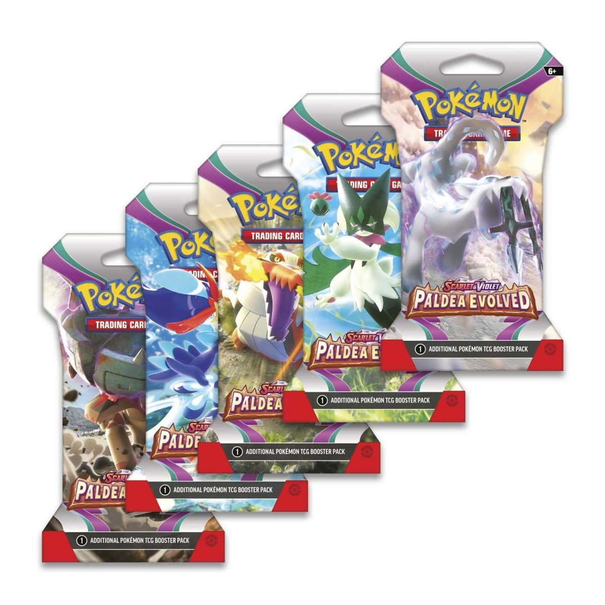 Pokémon TCG: Scarlet & Violet-Paldea Evolved Sleeved Booster Pack