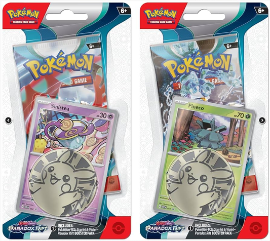 Pokemon - Scarlet and Violet - Paradox Rift - Checklane Blister