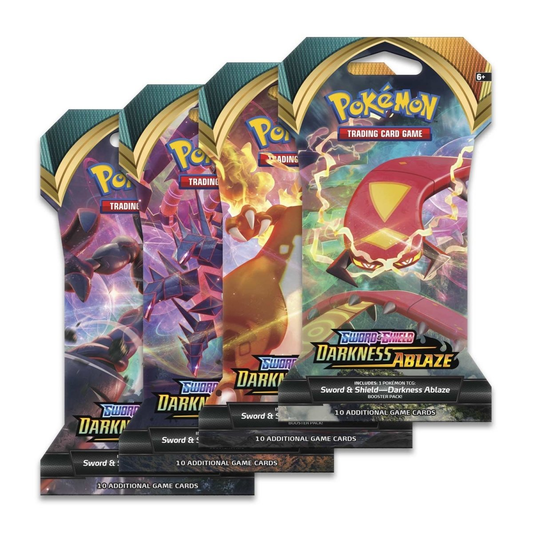 Pokémon TCG: Sword & Shield-Darkness Ablaze Sleeved Booster Pack