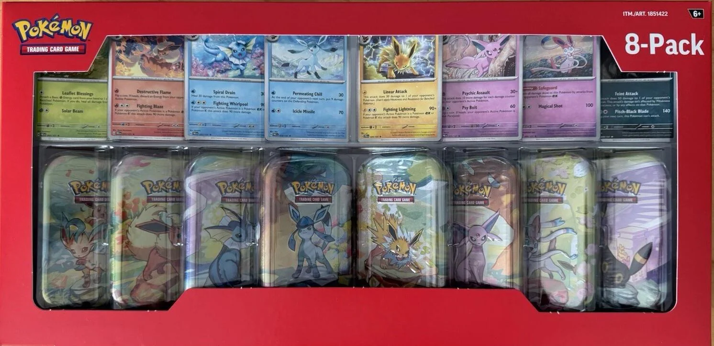 Pokémon TCG: Scarlet & Violet—Prismatic Evolutions Mini Tins