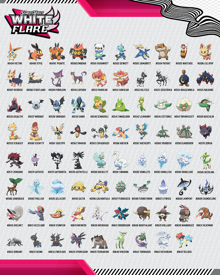 Pokémon TCG: Scarlet & Violet—White Flare Binder Collection
